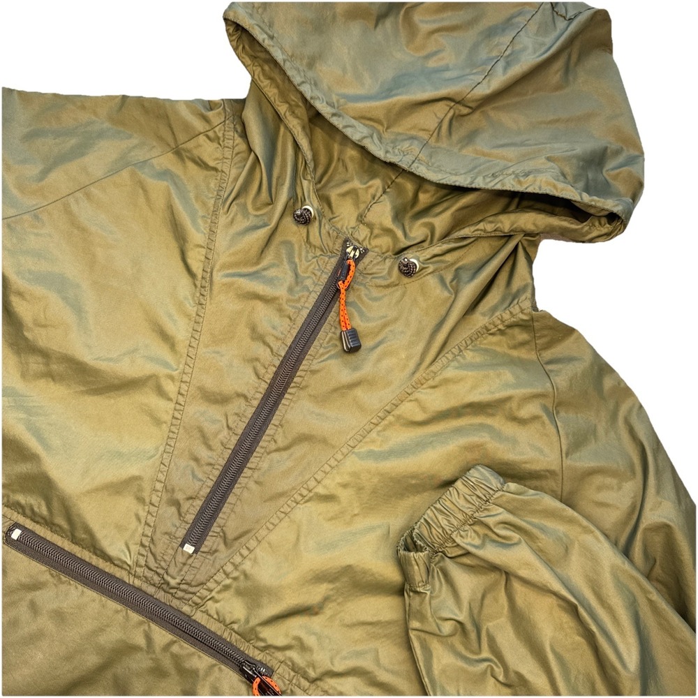 GAP Olive Green Hooded Anorak Jacket